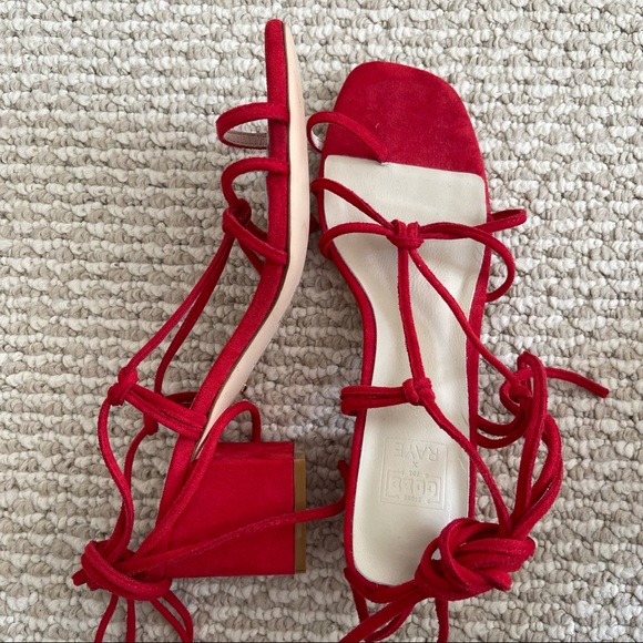 Stone Cold Fox X Raye the label Bellisima Heel Red - Picture 4 of 7